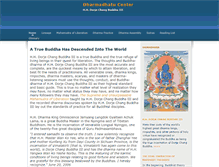 Tablet Screenshot of dharmadhatu-center.org